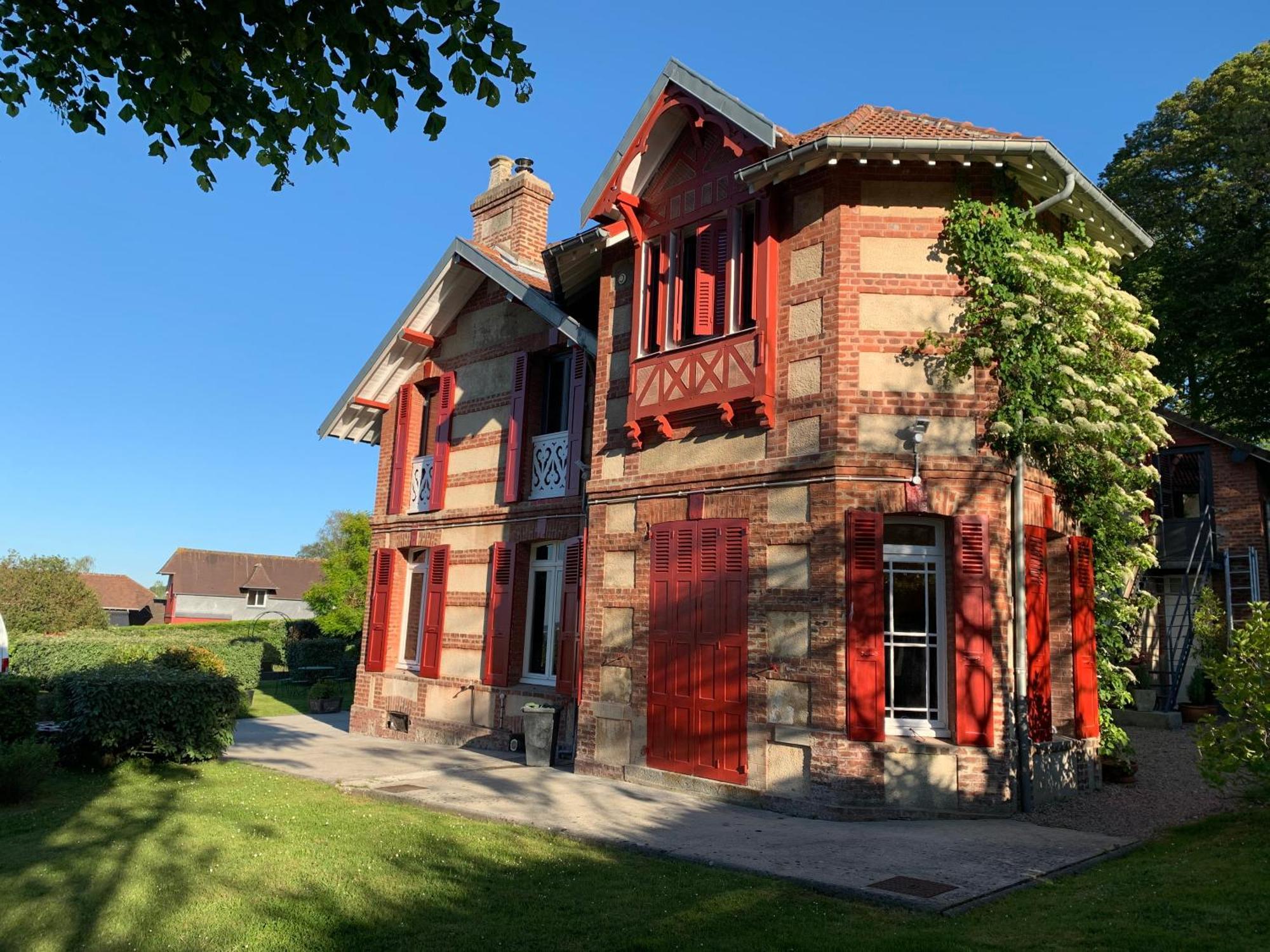 La Villa Des Rosiers Cricquebœuf 外观 照片